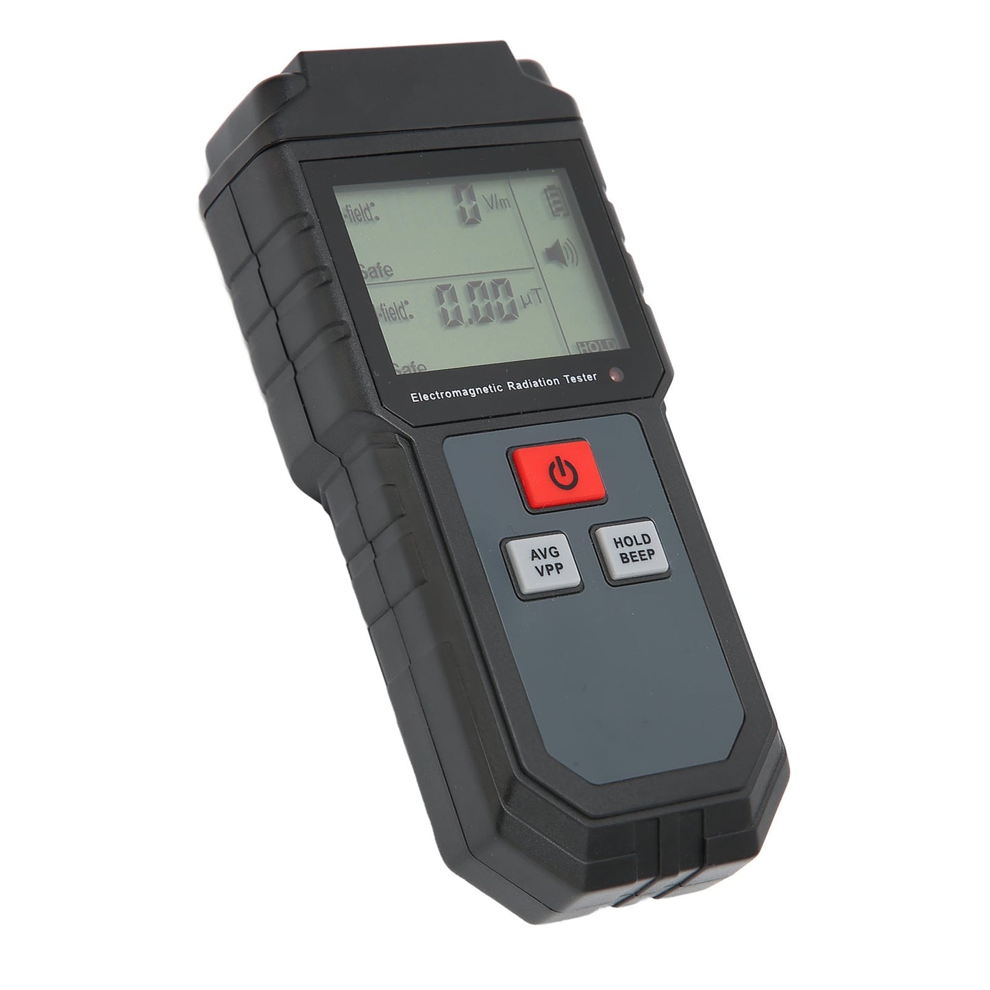 Electromagnetic Radiation Tester 1V/M‑1999V/M LCD EMF Meter with Sound Light Alarm for Home Appliance