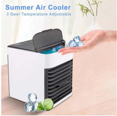 Desktop Portable Personal Air Cooler, Humidifier Air Technology, Mini USB Fan